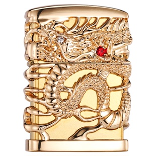 zippo正品打火机 天龙重甲官方旗舰店防风煤油送男朋友礼物高颜值