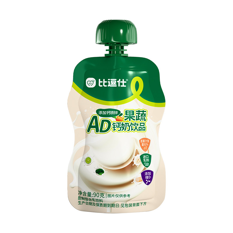 比逗仕果蔬AD钙奶饮品
