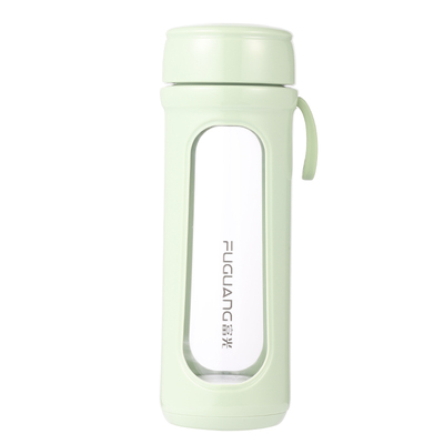 富光玻璃杯便携防摔高颜值