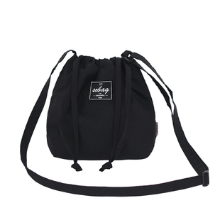 sobag休闲可爱防水尼龙斜挎单肩帆布小包女设计感纯色简约小布袋