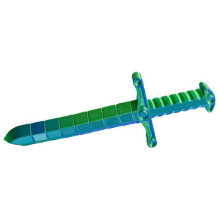 创意3D打印锁链剑鞭关节可动减压解压神器整蛊新奇儿童玩具