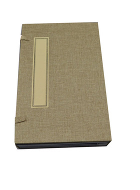 摆件麻布古典风线装书