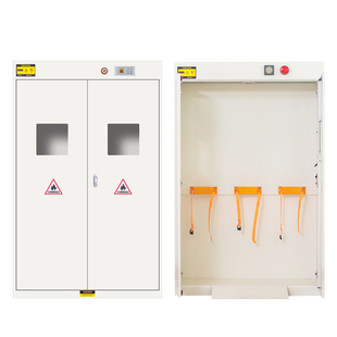 实验室全钢防爆柜气瓶柜加厚单瓶双瓶三瓶智能探测危险气体储存柜