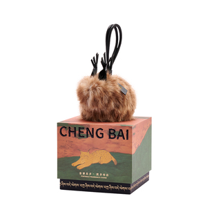 【新年礼物】呈白小藏兽香挂车载香薰毛绒包包挂件汽车香水伴手礼