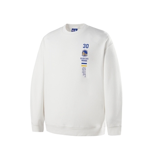 NBA官方库里/詹姆斯/东契奇球场生活系列秋季新品运动圆领卫衣