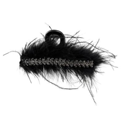 抓夹羽毛蓬松饱满纯欲风