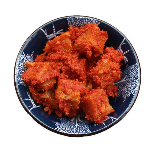 安徽黄山特产宏潭豆腐乳黟县碳烤霉豆腐香辣下饭菜玻璃瓶装开胃菜