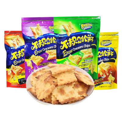 不规则饼干惊奇脆片味之旅零食