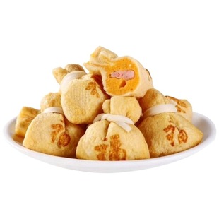 清真鱼籽福袋虾仁关东煮年糕福袋商用批发火锅麻辣烫串串香食材