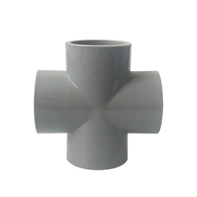 pvc管等径四通平面接头塑料50