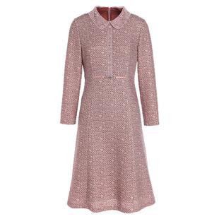 乔万尼连衣裙女秋冬2025新款法式小香风洋气高级精致感感ET4E948