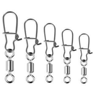 八字环连接器8字环路亚别针转环旋转快速钓鱼B型渔具小配件高强度