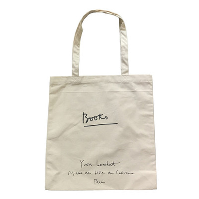 法国yvonlambert书店拖特帆布包