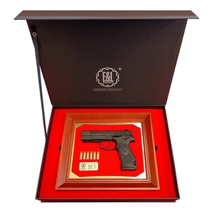 建设工业qsz92g纪念日pro半剖手枪模型浮雕珠海航展兵装文创摆件