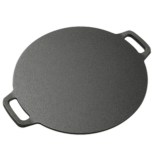铸铁杂粮煎饼果子锅平底烙饼锅燃气灶家用无涂层摊煎饼果子工具