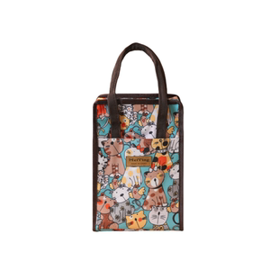 防水保温饭盒袋子手提袋铝箔加厚水杯包焖烧杯套早餐手提包便当包