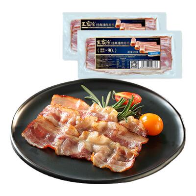 王家渡经典猪肉培根200g*4袋