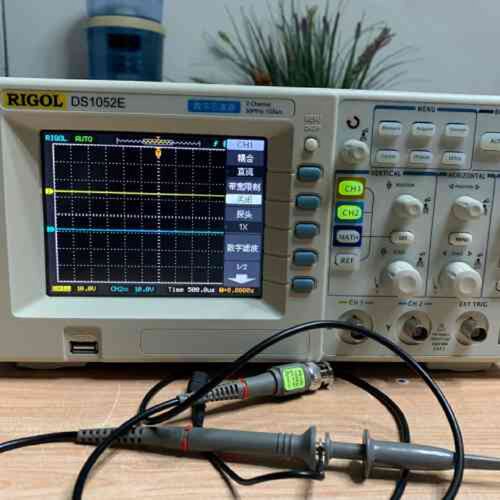 议价DS1052E数字示波器50MHz频宽1GSs采样双通道测量仪器维修