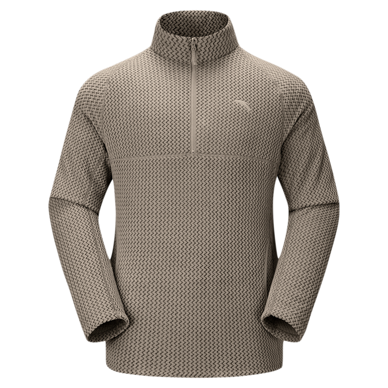 超级安踏男子立领抓绒衣秋冬保暖半拉链卫衣户外内胆152546705U