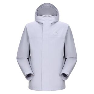 骆驼巅峰系列2.0冲锋衣三合一金标P棉服内胆高海拔防风防水外套男