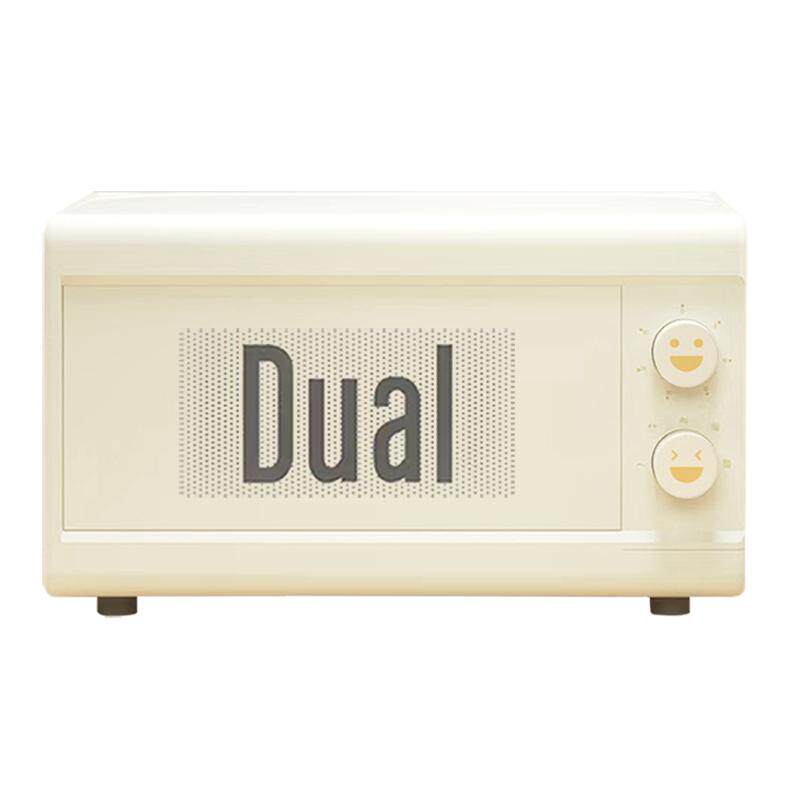 Dual卡通笑脸小型微波炉