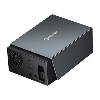 迷虎双盘位阵列硬盘盒硬盘柜