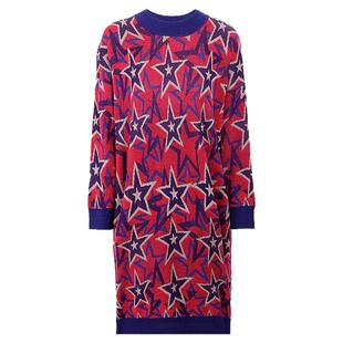 阁兰秀2026春季含桑蚕丝羊毛针织连衣裙女高端奢华精品毛衣中长裙