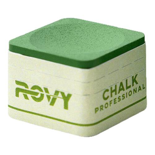 Rovy巧克粉台球杆专用无尘擦粉斯诺克中八枪粉高端礼物磁吸配件