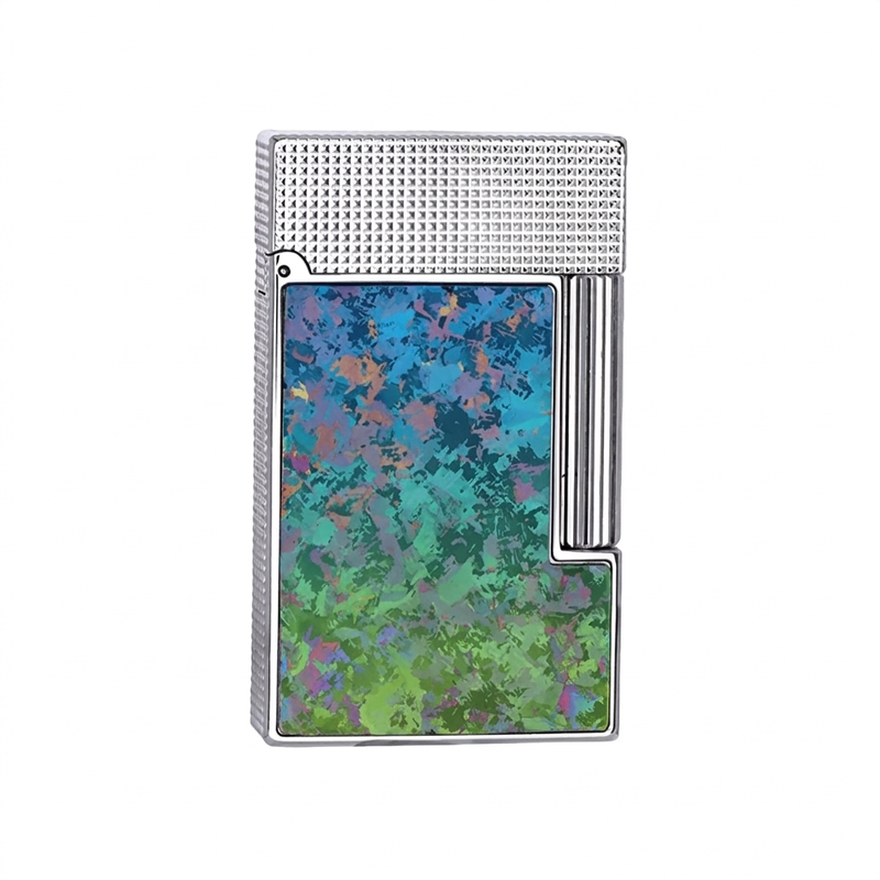 KW卡尔威登朗声煤油打火机冰花银绿蓝送男友生日礼物高级商务男生