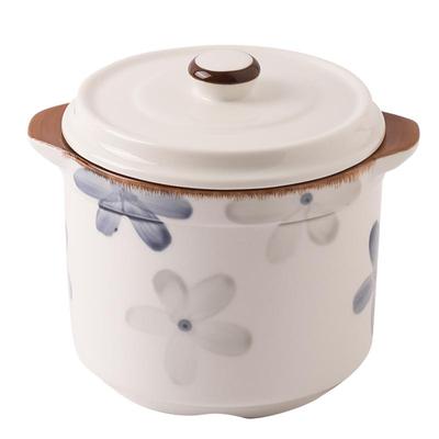 川岛屋陶瓷炖盅带盖隔水炖小瓦罐