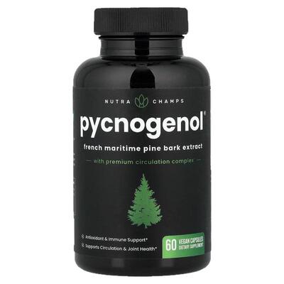 NutraChamps,Pycnogenol，60 粒全素胶囊