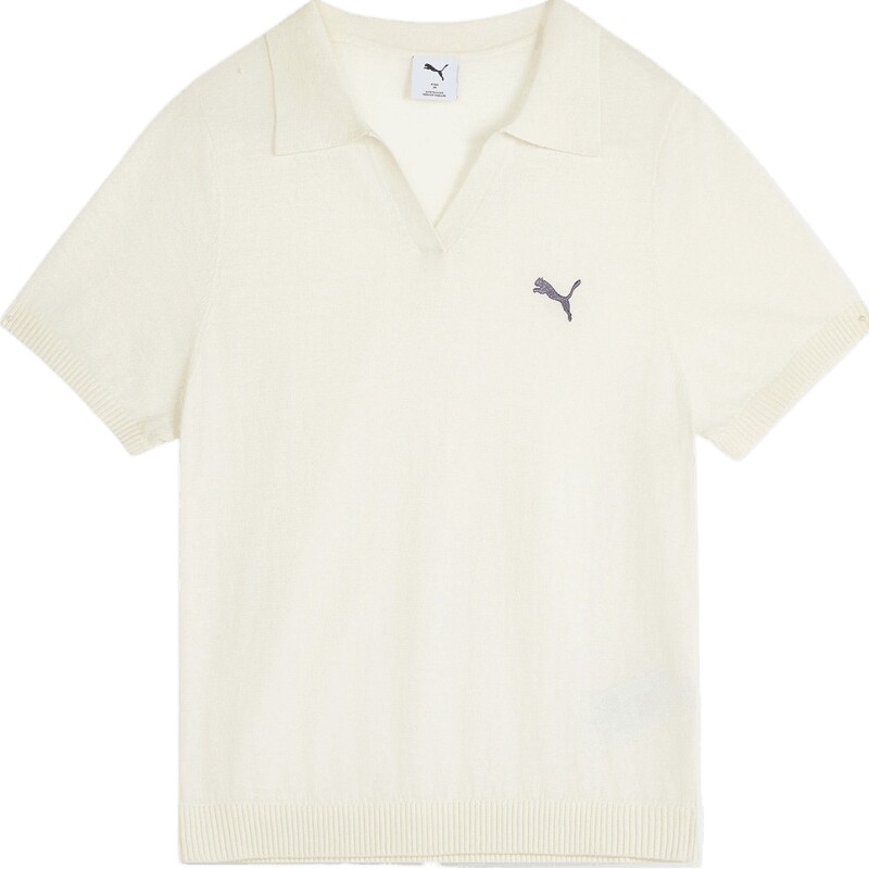 puma彪马女子PRIME ESS Knit Polo W运动休闲短袖T恤63972287