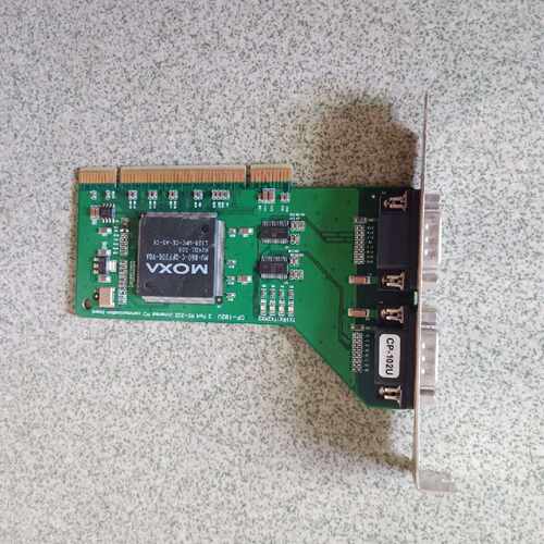 议价MOXA 工业级 CP-102U 2口RS232 PCI 多串口卡 2口卡冲新
