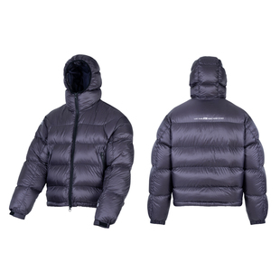 STA2025冬季90白鸭绒海训10D蝉翼面料连帽保暖防风面包羽绒服