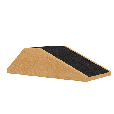 软木楔形块放松腰部瑜伽三角砖