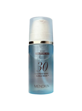 小詹同款！MENOKIN30秒泡沫面膜