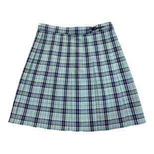 次日夏 格裙心脏地震原创jk制服套装校供女春夏学院风绿色半身裙