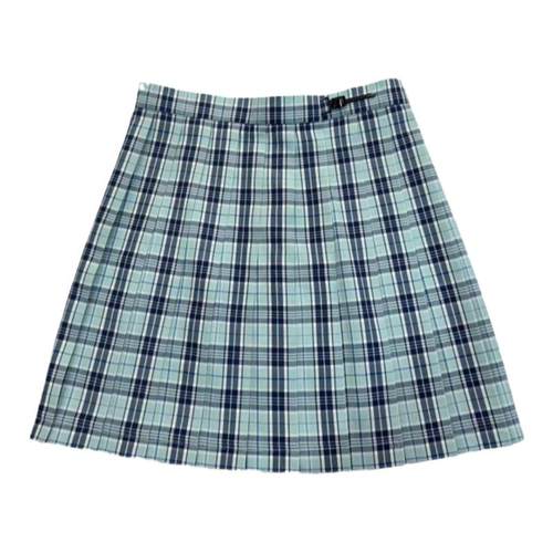 次日夏 格裙心脏地震原创jk制服套装校供女春夏学院风绿色半身裙