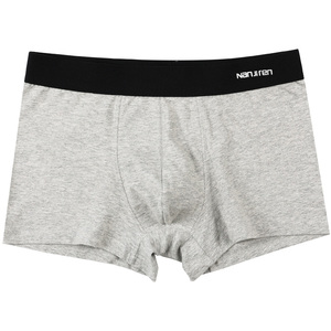 南极人纯棉抗菌男士夏季平角裤短裤