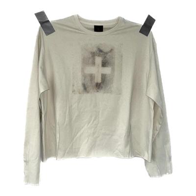 noE*十字救赎印花短宽版型长袖