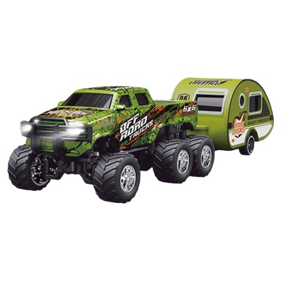 大脚怪合金迷你遥控车越野攀爬桌面rc超小型汽车玩具儿童四驱漂移