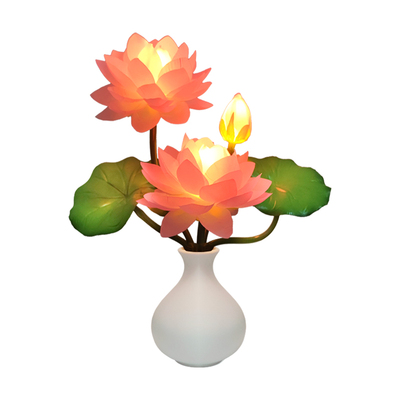 观音菩萨莲花灯供佛灯充电灯