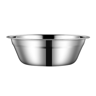 304加厚不锈钢盆不锈钢汤盆汤碗不锈钢脸盆 洗脸洗菜盆不锈钢面盆