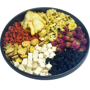 疏肝解郁茶男女养颜熬夜调理气血枸杞玫瑰桑葚安神护肝养生茶10付