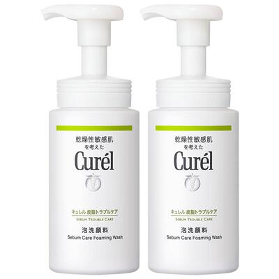 Curel珂润控油洗面奶150ml*2