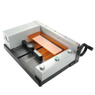 宝预A4电动切纸机小型全自动裁纸刀厚层大型切书机胶装重型切纸刀手动裁纸不干胶切割多功能照片裁切名片裁刀