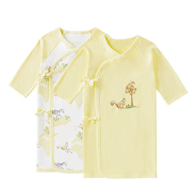 全棉时代秋季新品和袍婴儿衣服