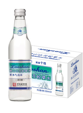 崂山白花蛇草水330ml*24瓶