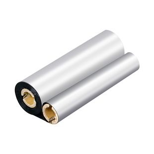 ZD888标签机碳带适用ZEBRA斑马条码机碳带双轴芯蜡基ZD888t墨带110mm*70m热转印不干胶色带110x90小管芯炭带