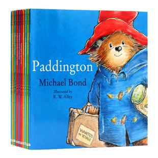 帕丁顿熊图画故事书系列10册 进口英文原版绘本 Paddington Collection 英伦漂的生活趣事 Harper Collins UK 平装
